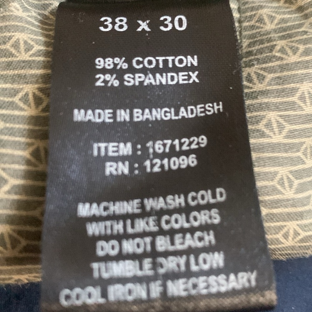 English Laundry Men's Khaki Chinos - Picture 3 of 5